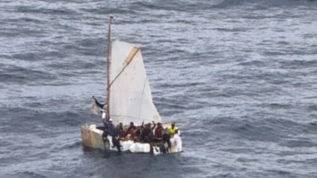 دو کشتی کروز در فاصله کوتاهی افراد سرگردان در میان اقیانوس را نجات دادند