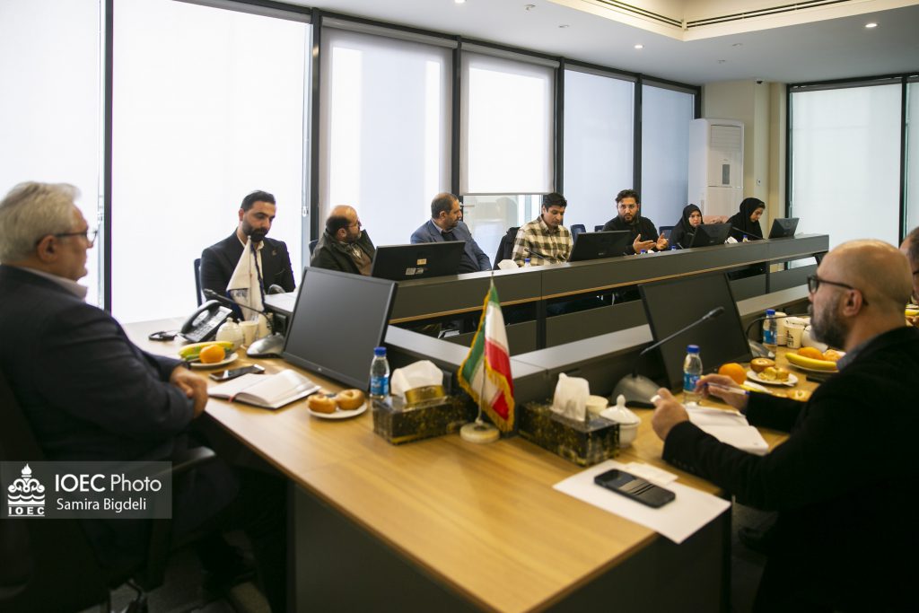 دیدار مدیرعامل شرکت تأسیسات دریایی با دبیران اقتصادی خبرگزاریها