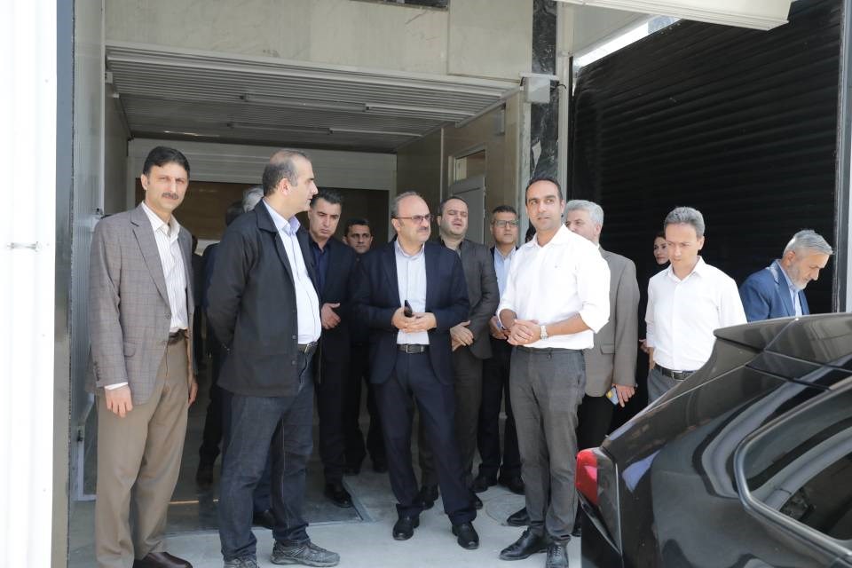 بازدید مدیرعامل منطقه آزاد انزلی از شهرک صنعتی سفیدرود رشت 